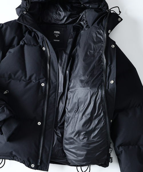 JOURNAL STANDARD（ジャーナルスタンダード）の「LASKAair / ラスカ エアー フード ダウン（ダウンジャケット/コート・メンズ・レンガ/サックスブルー/ブラック/グレー・LARGE/MEDIUM/SMALL）」の9枚目の写真