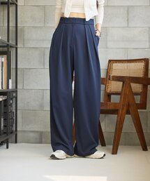 gemeil（ジェムイル）の「【Yukina企画】タックワイドパンツ(IF-324)（その他パンツ）」