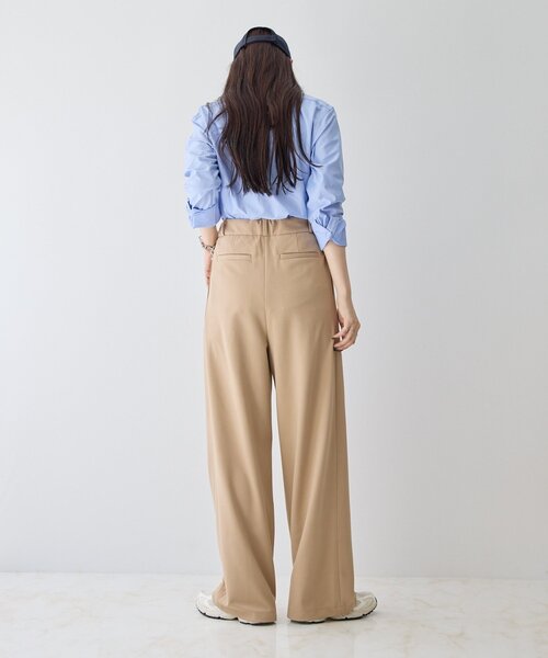 gemeil(ジェムイル)の「【Yukina企画】タックワイドパンツ(IF-324)(その他パンツ・レディース・ブラック/ベージュ/ネイビー・TM/FREE)」の16枚目の写真