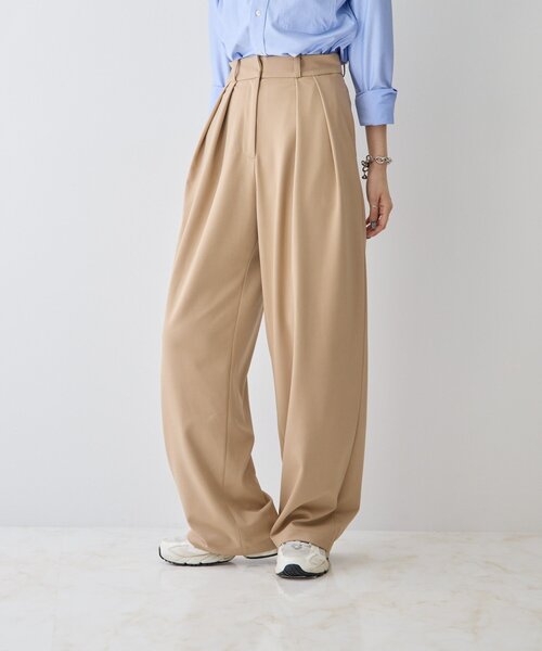 gemeil(ジェムイル)の「【Yukina企画】タックワイドパンツ(IF-324)(その他パンツ・レディース・ブラック/ベージュ/ネイビー・TM/FREE)」の19枚目の写真
