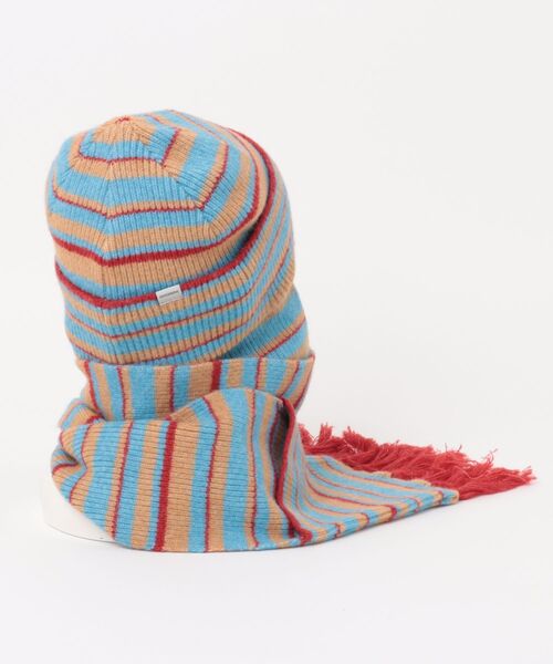 OVERRIDE(オーバーライド)の「OVERRIDE x TOMII WINTER SCARF WATCH / オーバーライド(ニットキャップ/ビーニー・レディース・レッド/イエロー・57~59cm)」の15枚目の写真
