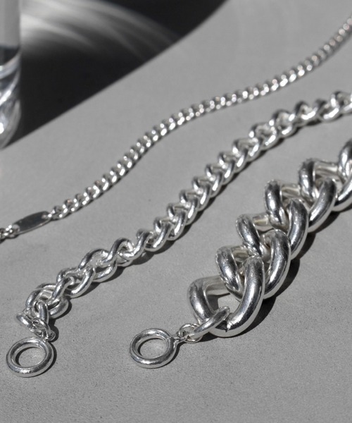 Soierie(ソワリー)の「ユーティリティ ブレスレット (3Set) / Utility bracelet (3P) /Unisex line(ブレスレット・レディース・シルバー・FREE)」の6枚目の写真