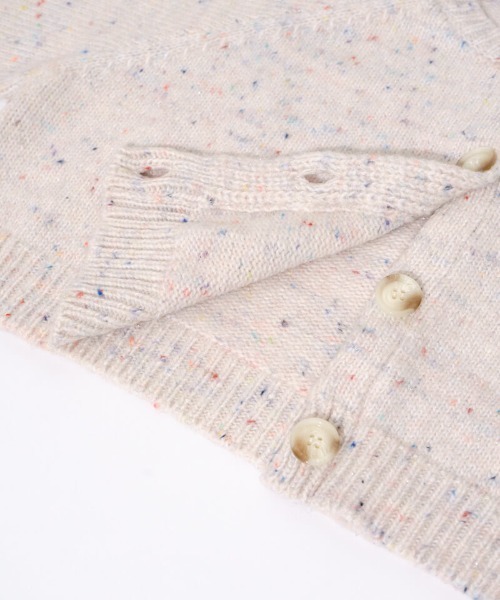 flower（フラワー）の「ポッピングファンシーニット（カーディガン/ボレロ・レディース・アイボリー/ベージュ・FREE）」の9枚目の写真