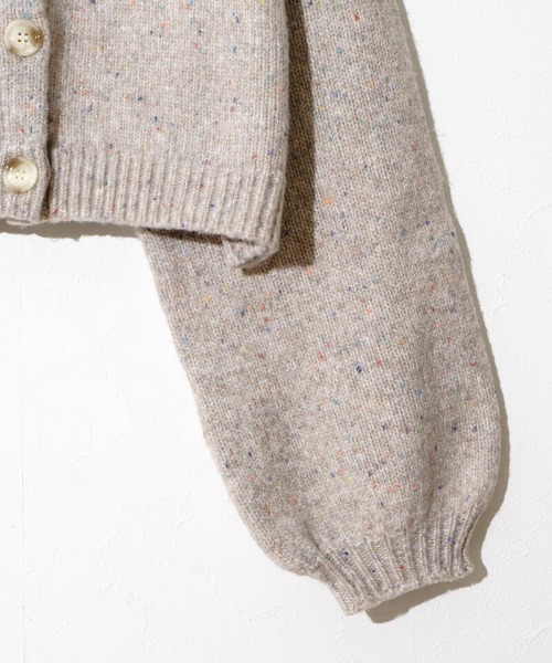 flower（フラワー）の「ポッピングファンシーニット（カーディガン/ボレロ・レディース・アイボリー/ベージュ・FREE）」の15枚目の写真