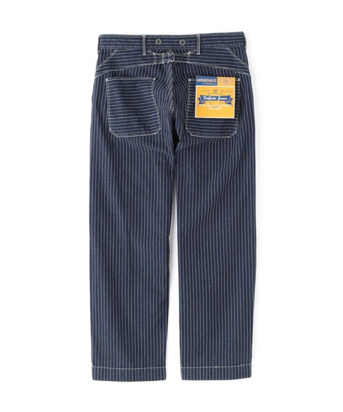schott（ショット）の「SCHOTT-OLD HICKORY DENIM PANTS（デニムパンツ・メンズ・インディゴブルー/ブラック・S/M/L/XL）」の7枚目の写真