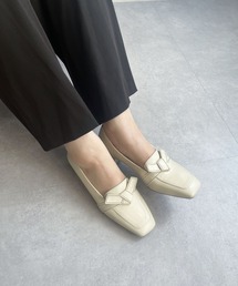 WEB限定 リボンデザイン甲深パンプス/55301
