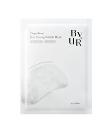 ByUR | クリーンリセット スキントーニング バブルマスク　1枚(パック/フェイスマスク)