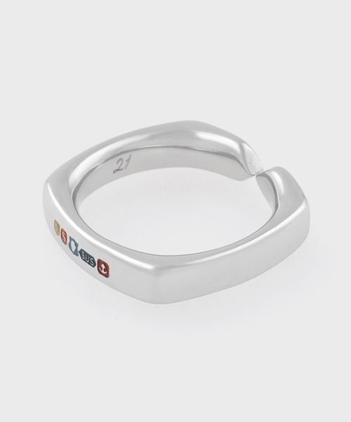 Paul Smith（ポールスミス）の「“Puzzle Ring” オープンリング【250914 200】（リング・メンズ・シルバー・17/21）」の2枚目の写真