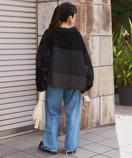 CIAOPANIC TYPY（チャオパニックティピー）の「【etsinta】リバーシブル中綿ショートモンスタージャケット（ダウンジャケット/コート・レディース・ブラック/カーキ/キャメル・ONE SIZE）」の11枚目の写真