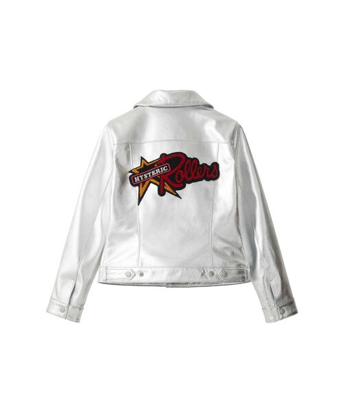 HYSTERIC ROLLERSワッペン ショートレザーブルゾン（その他アウター