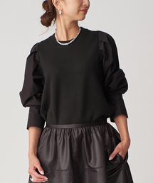 VERMEIL par iena | Combi Sleeve Knit(ニット/セーター)