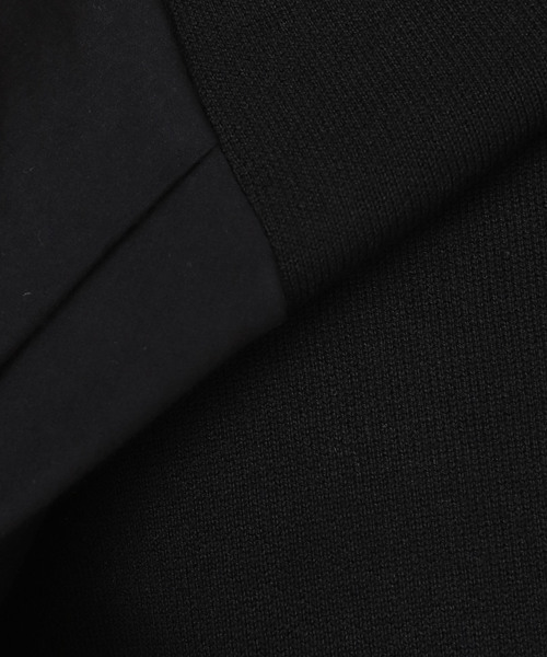 VERMEIL par iena（ヴェルメイユパーイエナ）の「Combi Sleeve Knit（ニット/セーター・レディース・ホワイト/ブラック・FREE）」の5枚目の写真