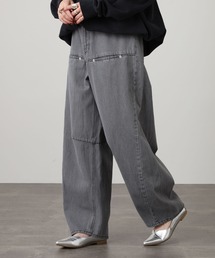 Arinomama（アリノママ）の「Arinomama バレルレッグデニムパンツ（デニムパンツ）」