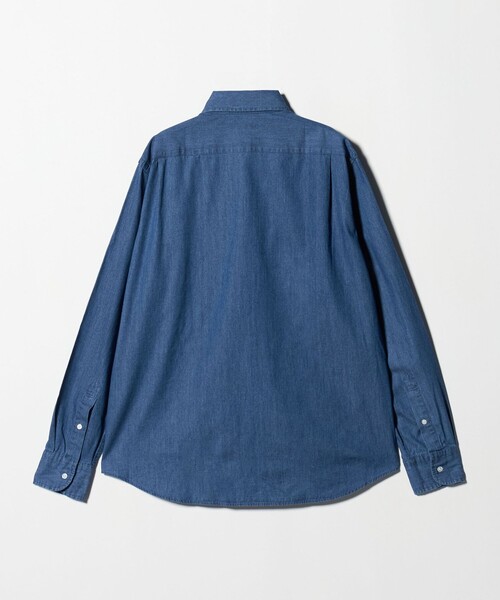 A DAY IN THE LIFE UNITED ARROWS(アデイインザライフユナイテッドアローズ)の「インディゴ ツイル カッタウェイカラーシャツ<A DAY IN THE LIFE>(シャツ/ブラウス・メンズ・コバルトブルー/ロイヤルブルー/ブラック・XL/S/M/L)」の5枚目の写真