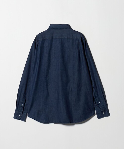 A DAY IN THE LIFE UNITED ARROWS(アデイインザライフユナイテッドアローズ)の「インディゴ ツイル カッタウェイカラーシャツ<A DAY IN THE LIFE>(シャツ/ブラウス・メンズ・コバルトブルー/ロイヤルブルー/ブラック・XL/S/M/L)」の11枚目の写真