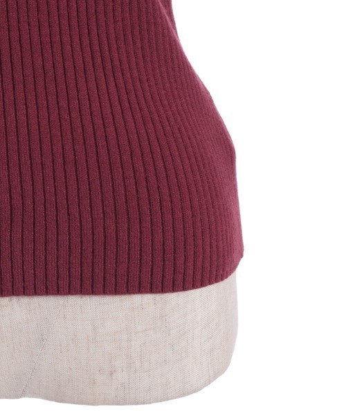 axes femme（アクシーズファム）の「ランダムビジュー装飾ニット（ニット/セーター・レディース・ブラック/ワイン/ラベンダー/ホワイト・FREE）」の18枚目の写真