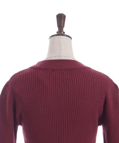 axes femme（アクシーズファム）の「ランダムビジュー装飾ニット（ニット/セーター・レディース・ブラック/ワイン/ラベンダー/ホワイト・FREE）」の19枚目の写真
