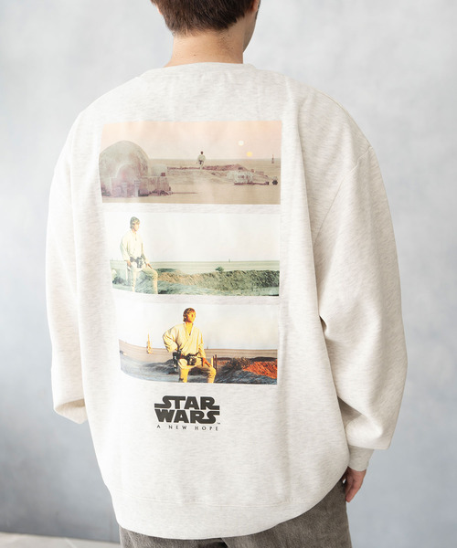 セール】スター・ウォーズ エピソード4 新たなる希望 裏起毛トレーナー