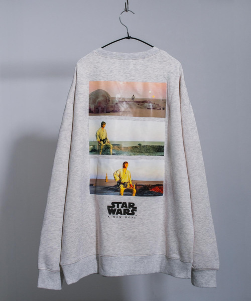セール】スター・ウォーズ エピソード4 新たなる希望 裏起毛トレーナー