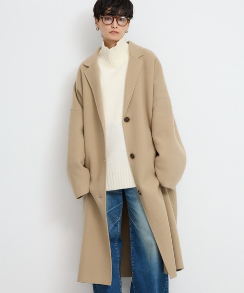 セール】BARNYARDSTORM / メルトンロングコート【JAPAN FABRIC