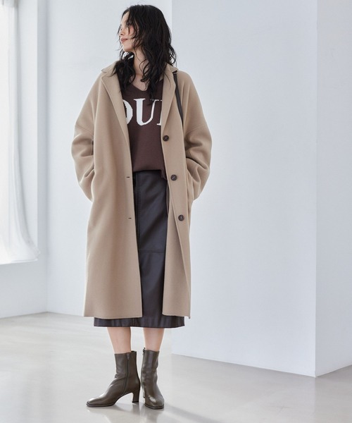 BARNYARDSTORM / メルトンロングコート【JAPAN FABRIC】【YouTube「i