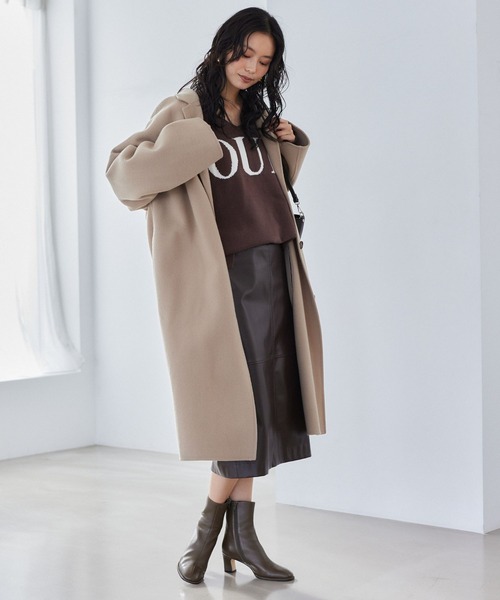 セール】BARNYARDSTORM / メルトンロングコート【JAPAN FABRIC