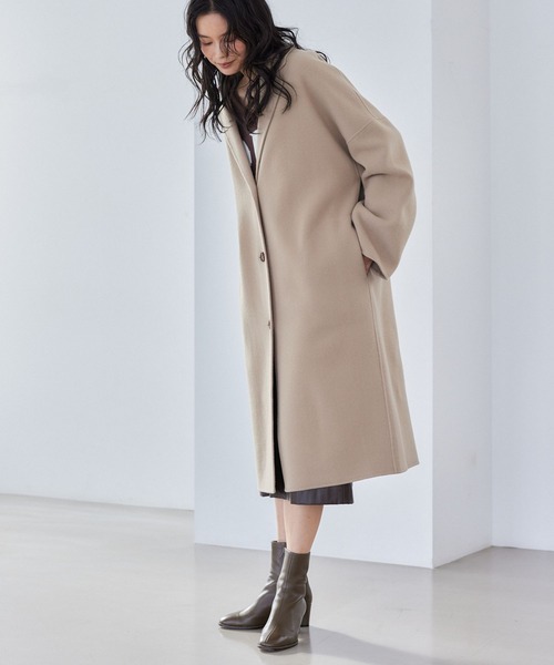 セール】BARNYARDSTORM / メルトンロングコート【JAPAN FABRIC