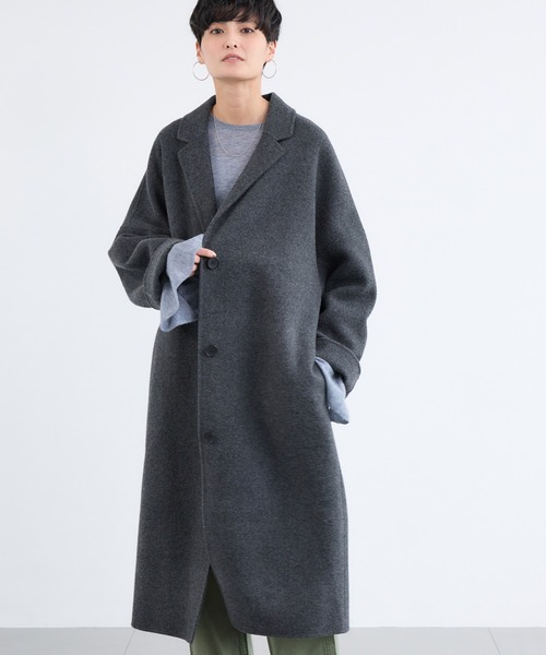 BARNYARDSTORM / メルトンロングコート【JAPAN FABRIC】【YouTube「i