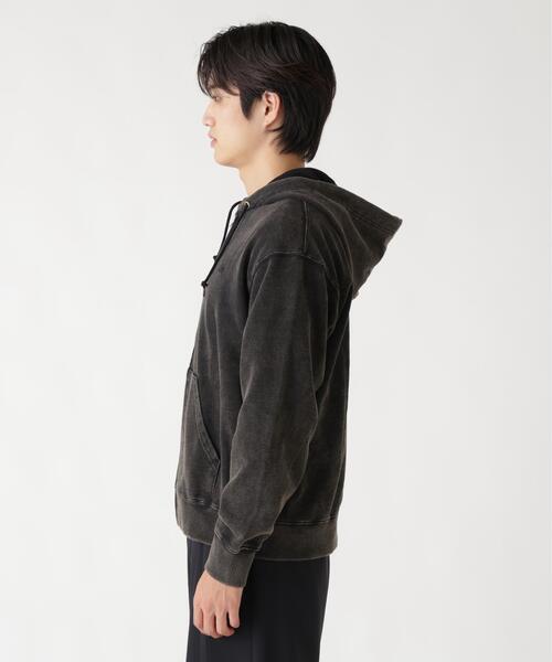 Alpha Industries（アルファインダストリーズ）の「Alpha Industries/アルファインダストリーズ/SNOW WASH ZIP HOODIE/スノー ウォッシュ ジップ フーディー（パーカー・メンズ・ネイビー/その他5/グレー/ブラック/オリーブ系・L/M/S/XL/2XL）」の18枚目の写真