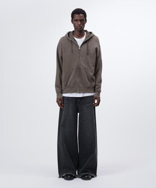Alpha Industries（アルファインダストリーズ）の「Alpha Industries/アルファインダストリーズ/SNOW WASH ZIP HOODIE/スノー ウォッシュ ジップ フーディー（パーカー・メンズ・ネイビー/その他5/グレー/ブラック/オリーブ系・L/M/S/XL/2XL）」の20枚目の写真