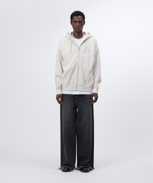 Alpha Industries（アルファインダストリーズ）の「Alpha Industries/アルファインダストリーズ/SNOW WASH ZIP HOODIE/スノー ウォッシュ ジップ フーディー（パーカー・メンズ・ネイビー/その他5/グレー/ブラック/オリーブ系・L/M/S/XL/2XL）」の14枚目の写真