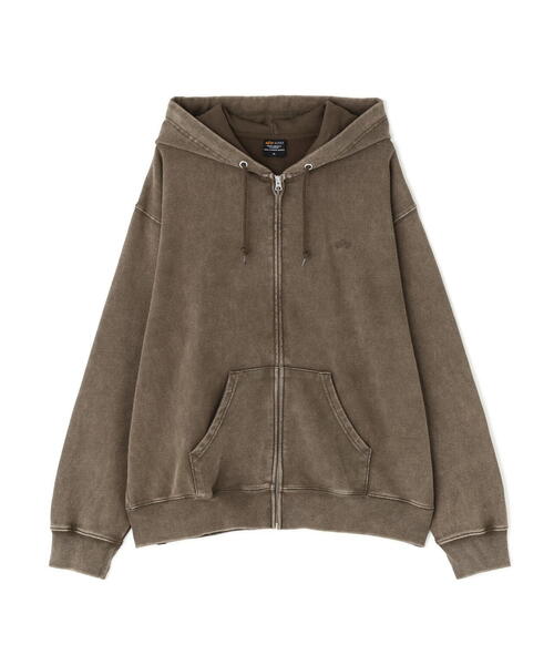 Alpha Industries（アルファインダストリーズ）の「Alpha Industries/アルファインダストリーズ/SNOW WASH ZIP HOODIE/スノー ウォッシュ ジップ フーディー（パーカー・メンズ・ネイビー/その他5/グレー/ブラック/オリーブ系・L/M/S/XL/2XL）」の3枚目の写真