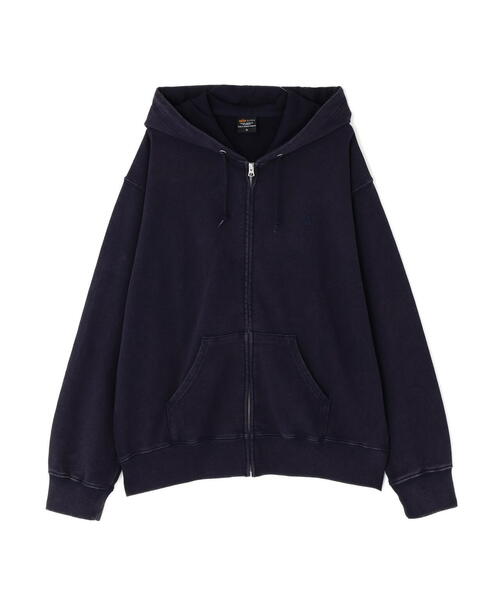 Alpha Industries（アルファインダストリーズ）の「Alpha Industries/アルファインダストリーズ/SNOW WASH ZIP HOODIE/スノー ウォッシュ ジップ フーディー（パーカー・メンズ・ネイビー/その他5/グレー/ブラック/オリーブ系・L/M/S/XL/2XL）」の4枚目の写真