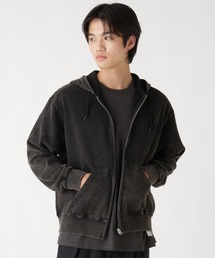 Alpha Industries（アルファインダストリーズ）の「Alpha Industries/アルファインダストリーズ/SNOW WASH ZIP HOODIE/スノー ウォッシュ ジップ フーディー（パーカー）」