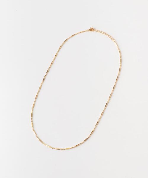 SMELLY（スメリー）の「SMELLY so’　uneven chain necklace（ネックレス・レディース・ゴールド・-）」の6枚目の写真