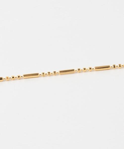 SMELLY（スメリー）の「SMELLY so’　uneven chain necklace（ネックレス・レディース・ゴールド・-）」の8枚目の写真