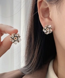 Ritomo De Ricco（リトモ・デ・リコ）の「シルバー925ポスト　ビジューフラワーピアス（ピアス（両耳用））」