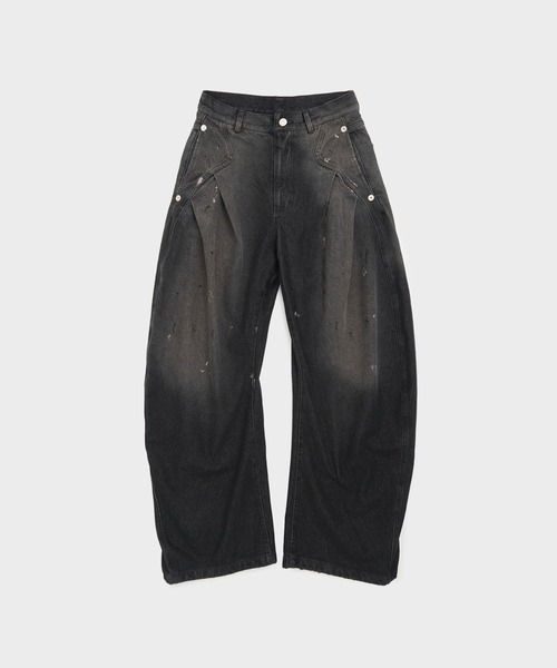 CONZ（コンズ）の「DARK WASH CURVED DENIM（デニムパンツ）」 - WEAR