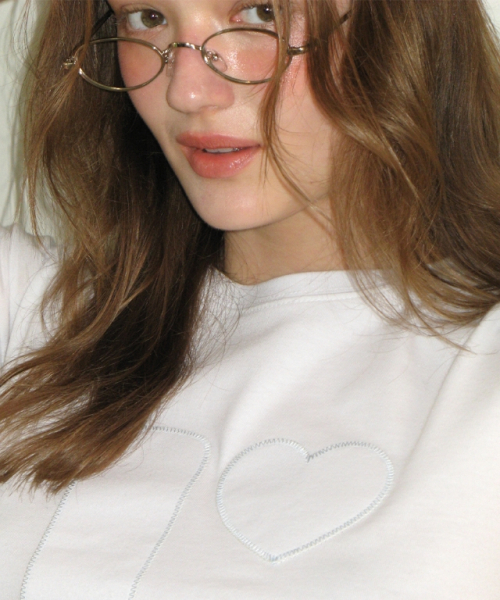 RONRON(ロンロン)の「R STITCH SHORT SLEEVE T SHIRT WHITE(Tシャツ/カットソー・レディース・その他・FREE)」の3枚目の写真