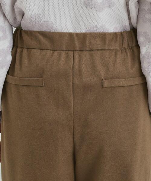 SHOO・LA・RUE（シューラルー）の「【あったか/S-LL】ゆるっとリラクシーに イージーワイドパンツ（その他パンツ・レディース・ブラック/グレー/ダークブラウン・01/02/03/04）」の5枚目の写真