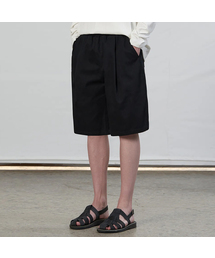 AGOD（エージーオーディー）の「ワンタックバンディングバミューダツイルショーツ[ブラック]（その他パンツ）」