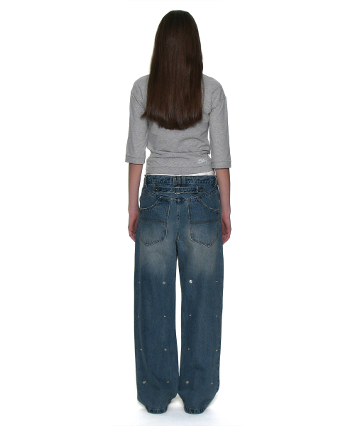 PARTIMENTO WOMEN(パルティメントウィメン)の「76 プリンテッド フットボール T_メランジ(Tシャツ/カットソー・レディース・その他・SMALL/MEDIUM)」の4枚目の写真