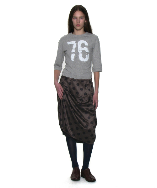 PARTIMENTO WOMEN(パルティメントウィメン)の「76 プリンテッド フットボール T_メランジ(Tシャツ/カットソー・レディース・その他・SMALL/MEDIUM)」の7枚目の写真