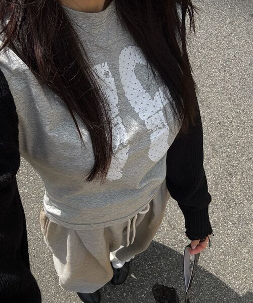 PARTIMENTO WOMEN(パルティメントウィメン)の「76 プリンテッド フットボール T_メランジ(Tシャツ/カットソー・レディース・その他・SMALL/MEDIUM)」の10枚目の写真
