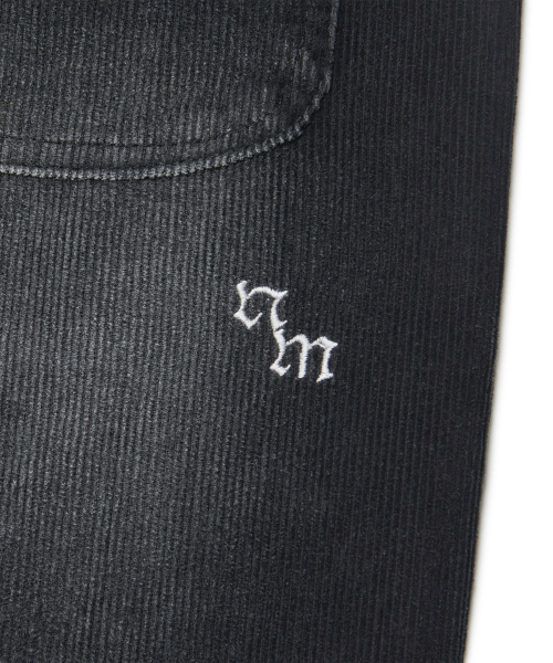 NOMANUAL（NOMANUAL）の「WAVE CURVED CORDUROY PANTS - BLACK（その他パンツ・レディース・その他・SMALL/MEDIUM/LARGE/X-LARGE）」の7枚目の写真