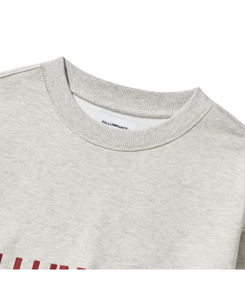 F.ILLUMINATE（フィルミネイト）の「シグニチャーアセンティックロゴスウェットシャツ-オートミール（スウェット・レディース・その他・SMALL/MEDIUM/LARGE）」の8枚目の写真