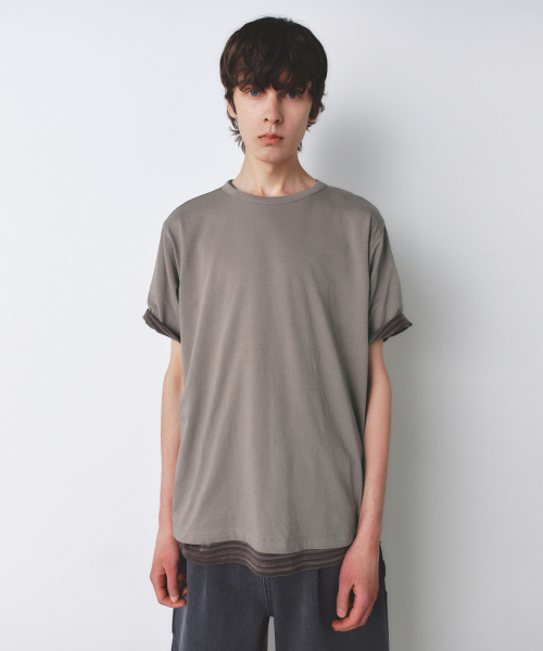 INSILENCE(インサイロンス)の「ライトウェイトレギュラーフィットTシャツ WORN GREY(Tシャツ/カットソー・レディース・その他・MEDIUM/LARGE/SMALL)」の5枚目の写真