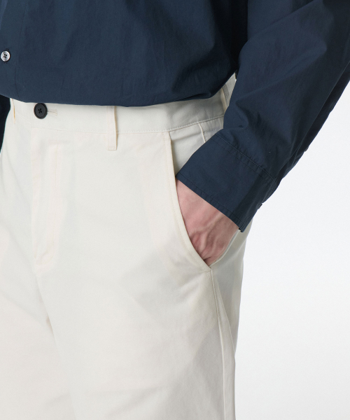 MUSINSA STANDARD（ムシンサスタンダード）の「[シティワーカーズ] テーパードコットンパンツ [オフホワイト]（その他パンツ・メンズ・その他・26/27/28/29/36/34/32/30/31/33/40/38/42）」の6枚目の写真