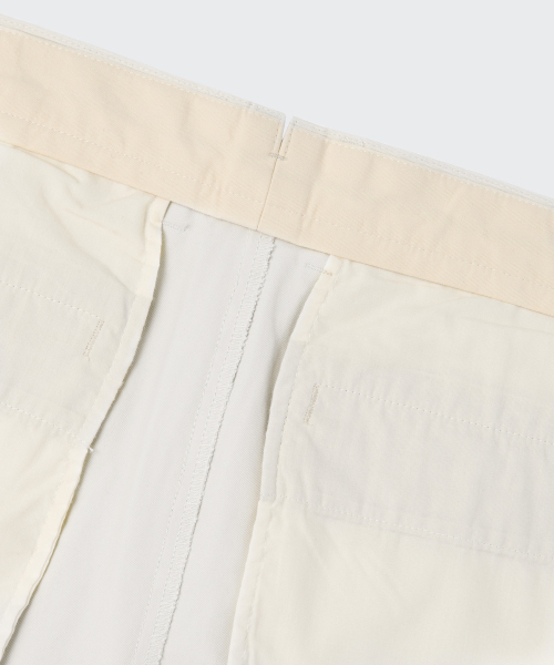 MUSINSA STANDARD（ムシンサスタンダード）の「[シティワーカーズ] テーパードコットンパンツ [オフホワイト]（その他パンツ・メンズ・その他・26/27/28/29/36/34/32/30/31/33/40/38/42）」の8枚目の写真