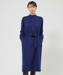 Paul Stuart（ポールスチュアート）の「【WEB・一部店舗限定】ストレッチポンチ　ワンピース（ワンピース）」